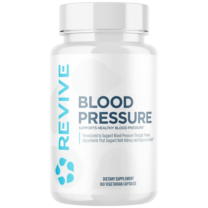 Revive MD Blood Pressure 180 capsules bottle - cardiovascular support supplement Canada