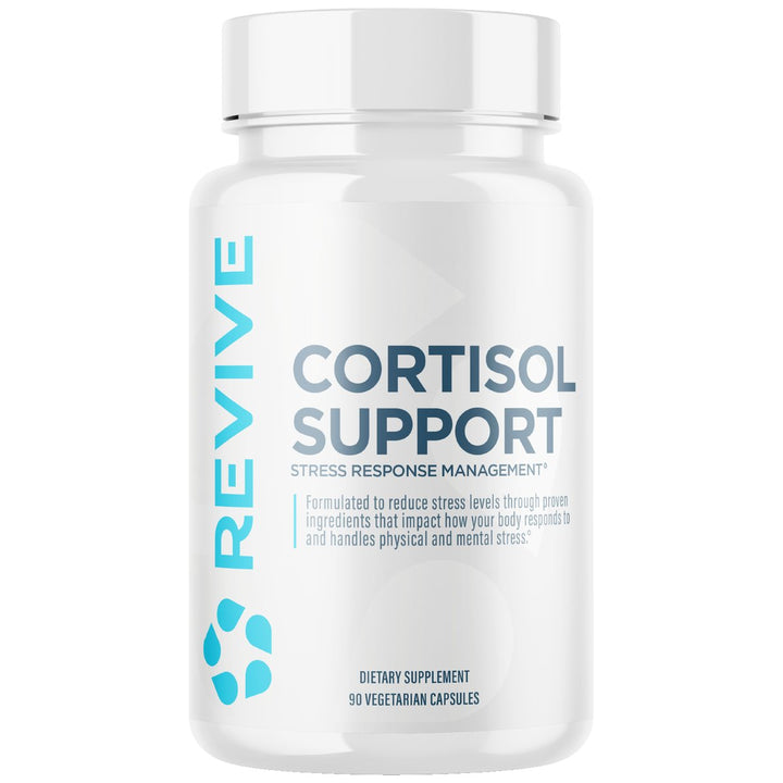 Revive MD Cortisol Support 90 capsules bottle - daily stress support supplement Canada
