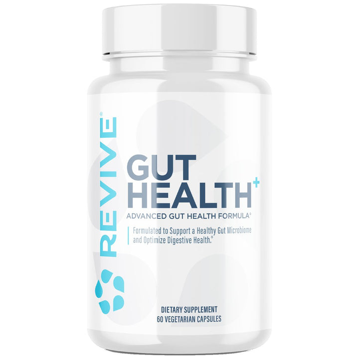 Revive MD Gut Health+ 60 capsules bottle - botanical digestive support supplement Canada