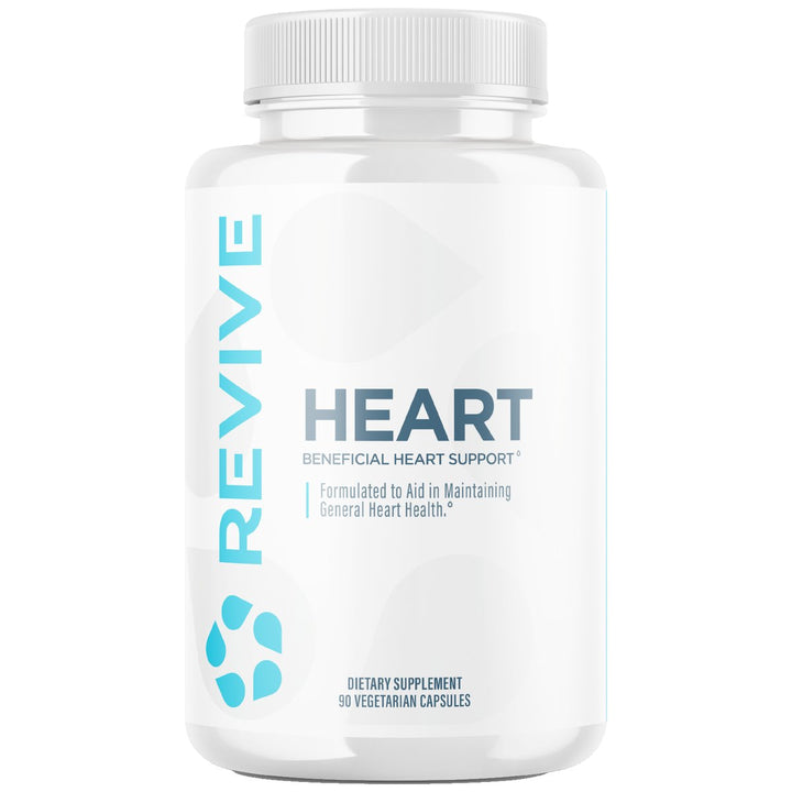 Revive MD Heart 90 capsules bottle - CoQ10 arjuna heart support supplement Canada