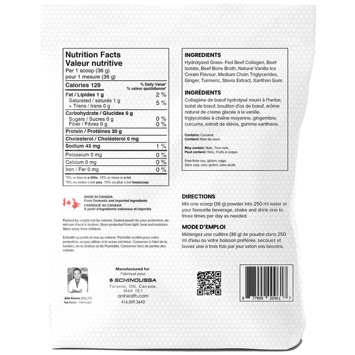 Schinoussa Phyzik Beef Pro Fit 2lbs Vanilla Nutrition Facts – Bulldog Nutrition