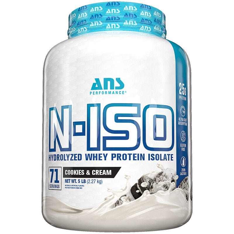 ANS Performance N-ISO, 5lbs | 100% Hydrolyzed Whey Protein Isolate