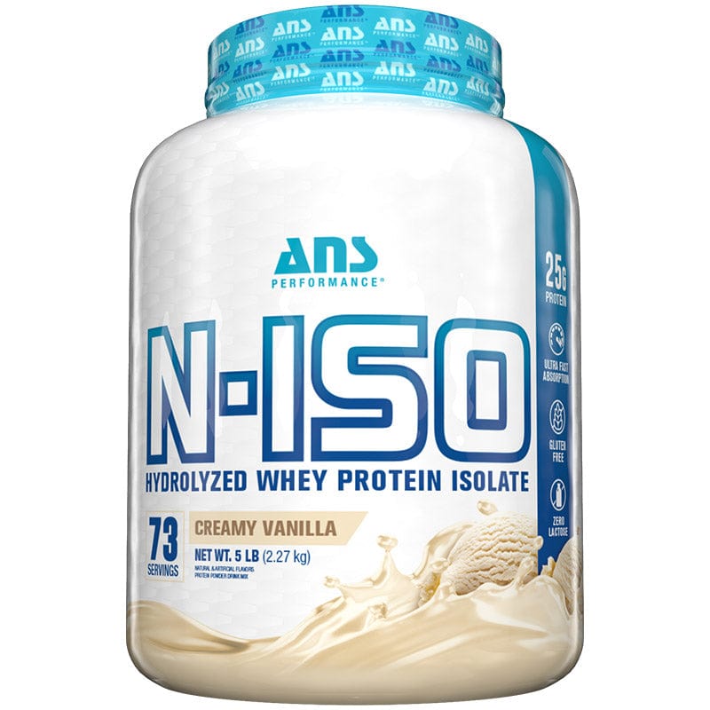 ANS Performance N-ISO, 5lbs | 100% Hydrolyzed Whey Protein Isolate