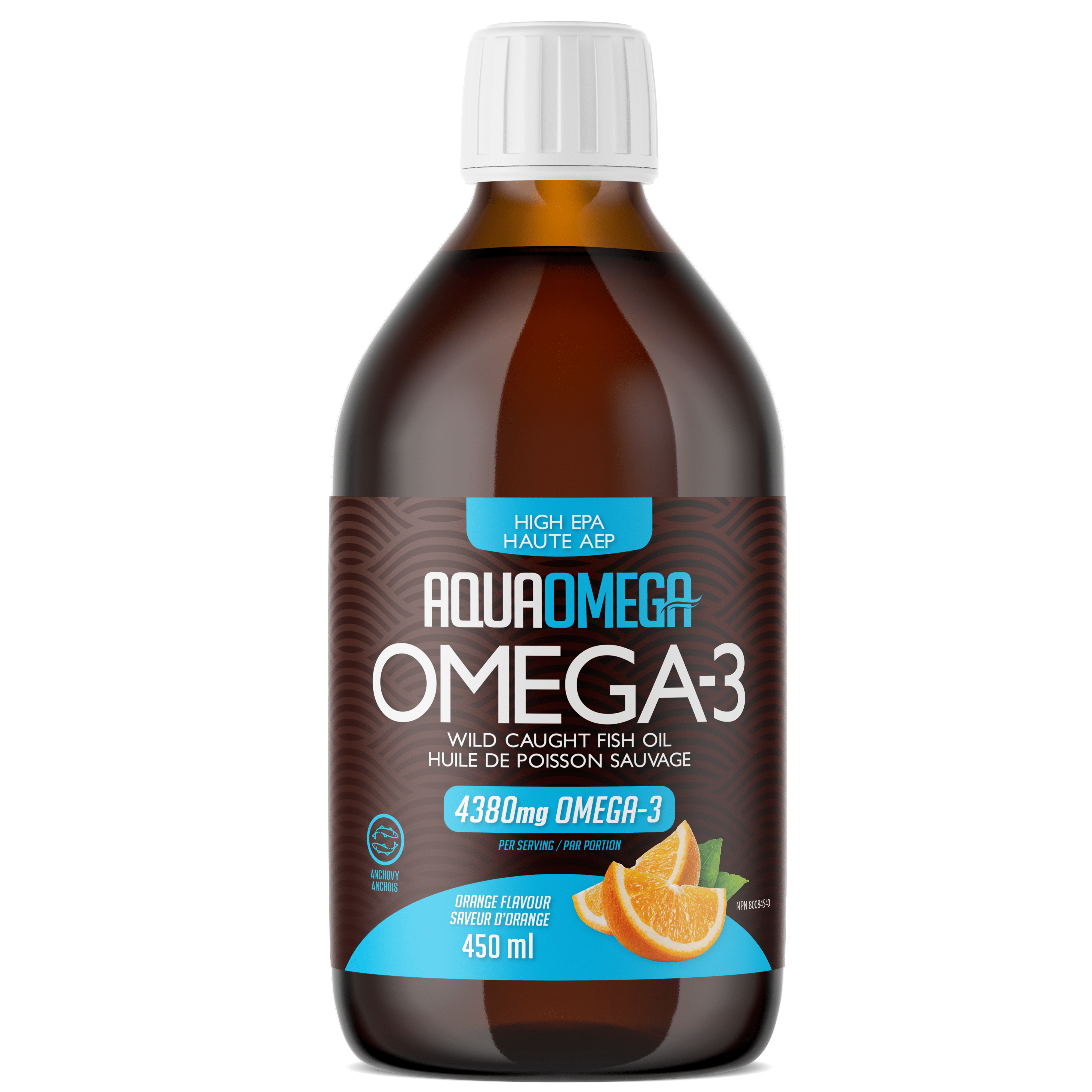 AquaOmega High EPA Omega-3 450ml