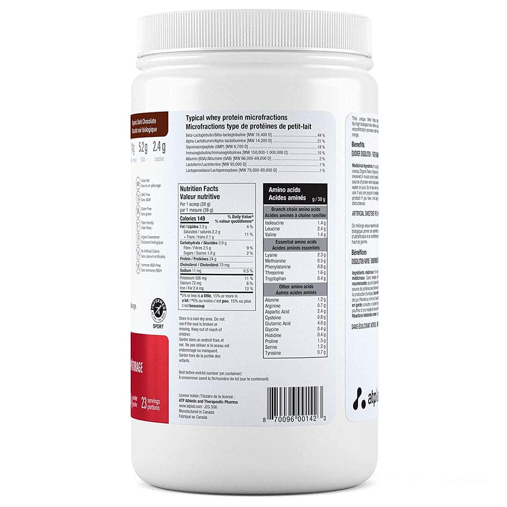 ATP Lab Grass Fed Whey, 900g