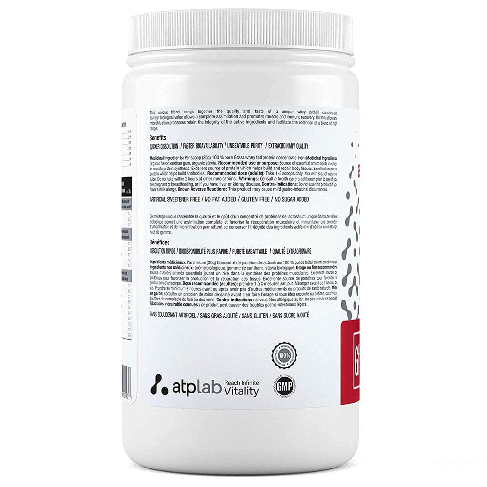 ATP Lab Grass Fed Whey, 900g