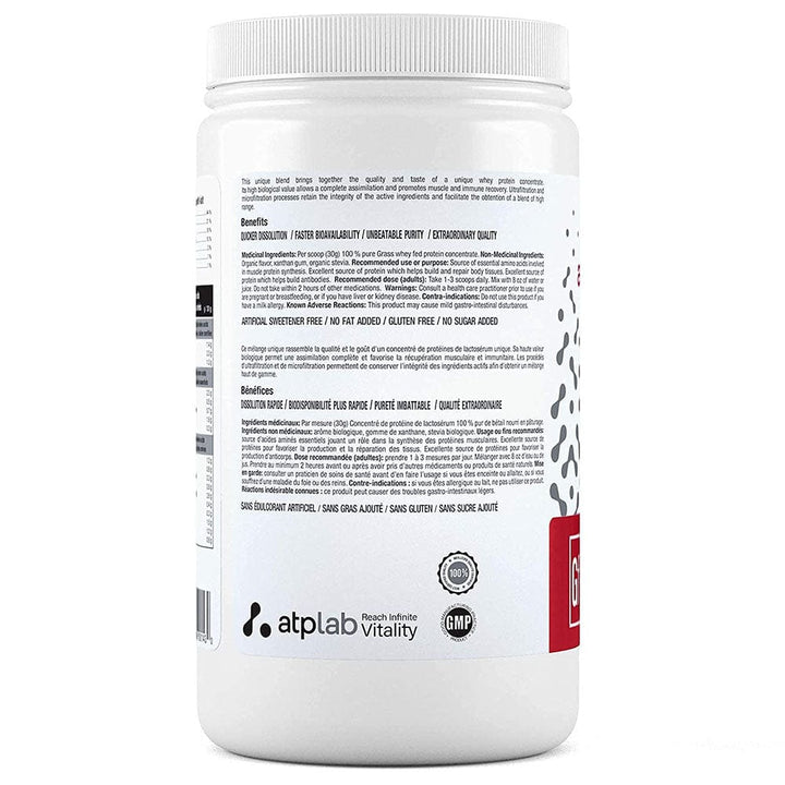 ATP Lab Grass Fed Whey, 900g