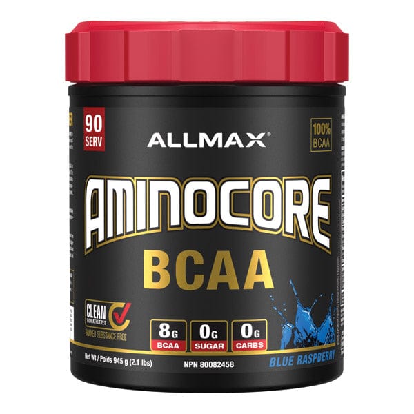 Allmax Aminocore BCAA, 90 servings | Vegan Based BCAA Supplement