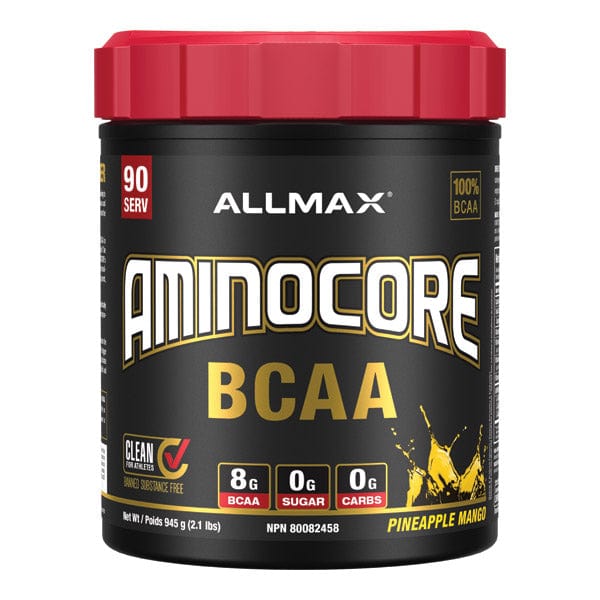 Allmax Aminocore BCAA, 90 servings | Vegan Based BCAA Supplement
