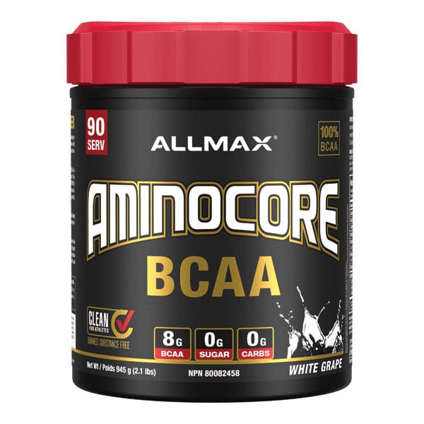 Allmax Aminocore BCAA, 90 servings | Vegan Based BCAA Supplement