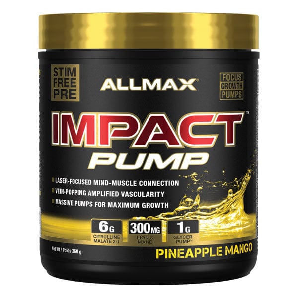 Allmax Impact PUMP 30 serve | STIM FREE Pre Workout