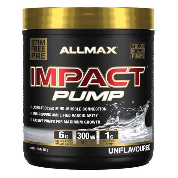 Allmax Impact PUMP 30 serve | STIM FREE Pre Workout