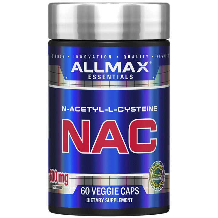 Allmax NAC 600mg, 60caps | Support Immune Health