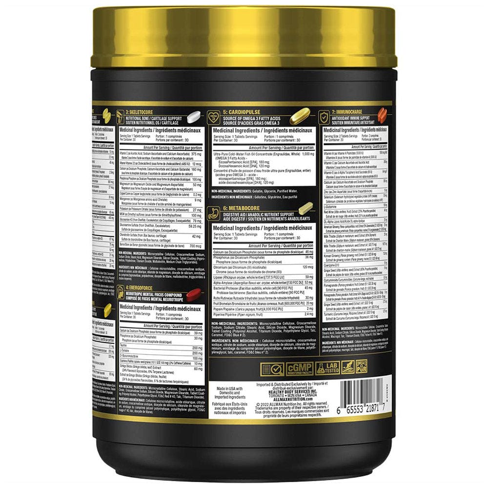 Allmax Vitastack Vitamins 30 serve | Allmax Multi Vitamin Supplements
