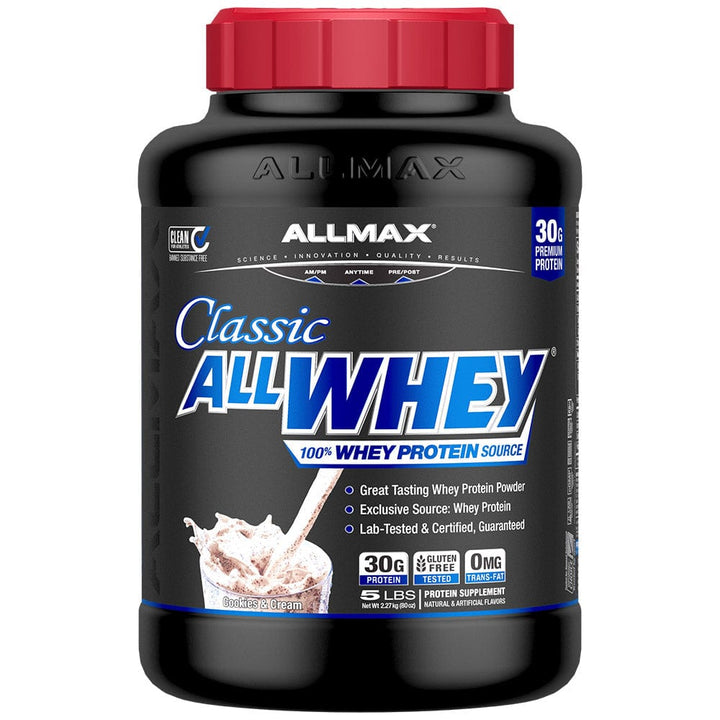 Allmax AllWhey Classic 5lbs | Whey Protein Powder Blend