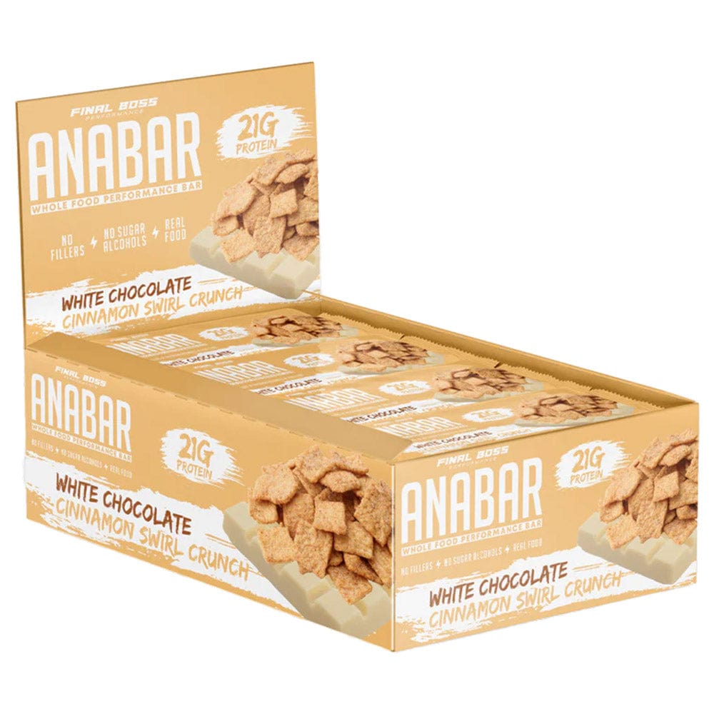 Anabar Whole Food Protein Bars 12/bars | Final Boss Performance Supps