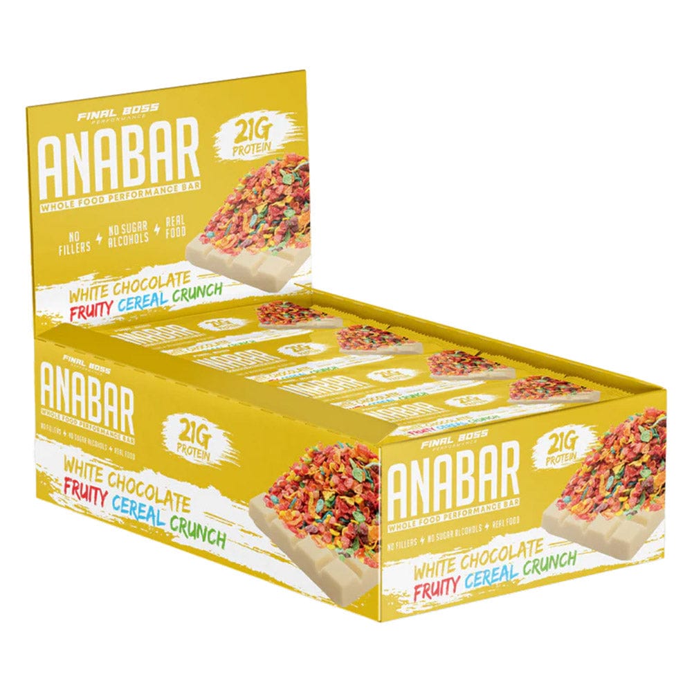 Anabar Whole Food Protein Bars 12/bars | Final Boss Performance Supps