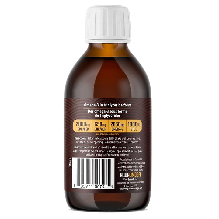 AquaOmega Standard Omega-3, 450ml