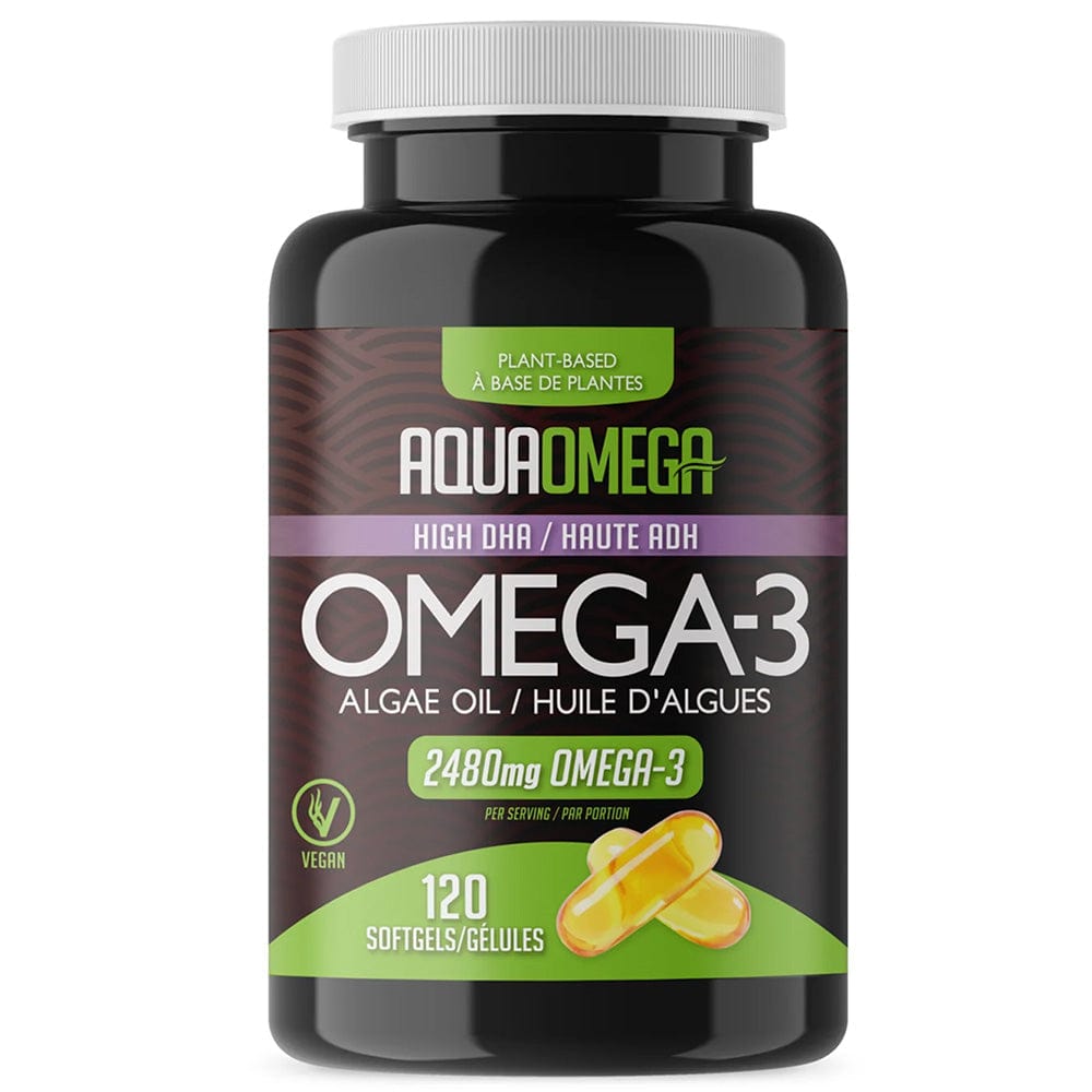 AquaOmega Plant Based Omega-3 120softgels