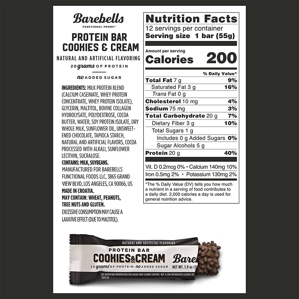 Barebells Protein Bars 12/bars | Great Tasting Protein bars