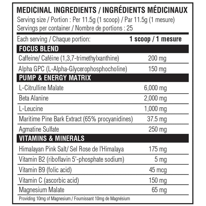 Believe Pre Fuel, 25 servings | Beginner Pre Workout Supplement