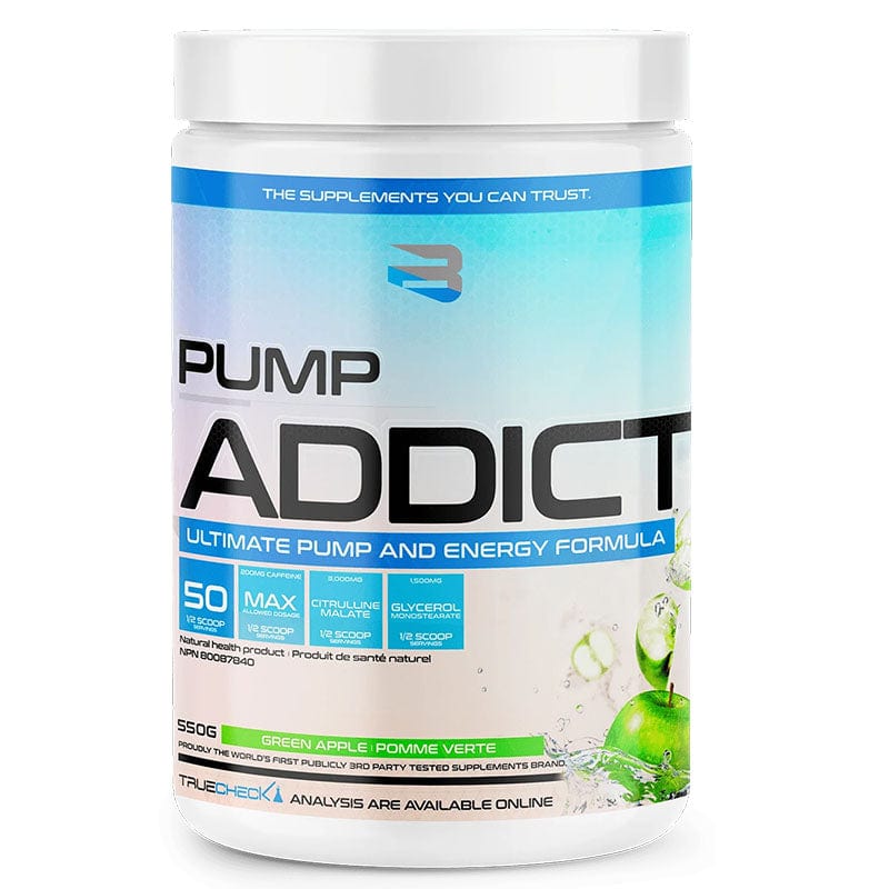 Believe Supplements Pump Addict, 50 servings | Extreme Pump Pre Workout