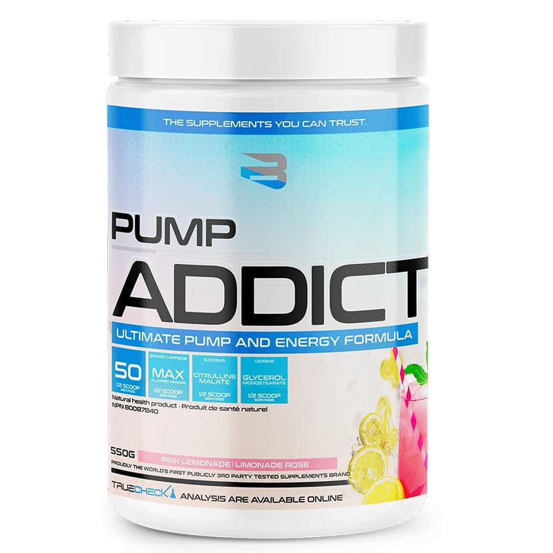 Believe Supplements Pump Addict, 50 servings | Extreme Pump Pre Workout