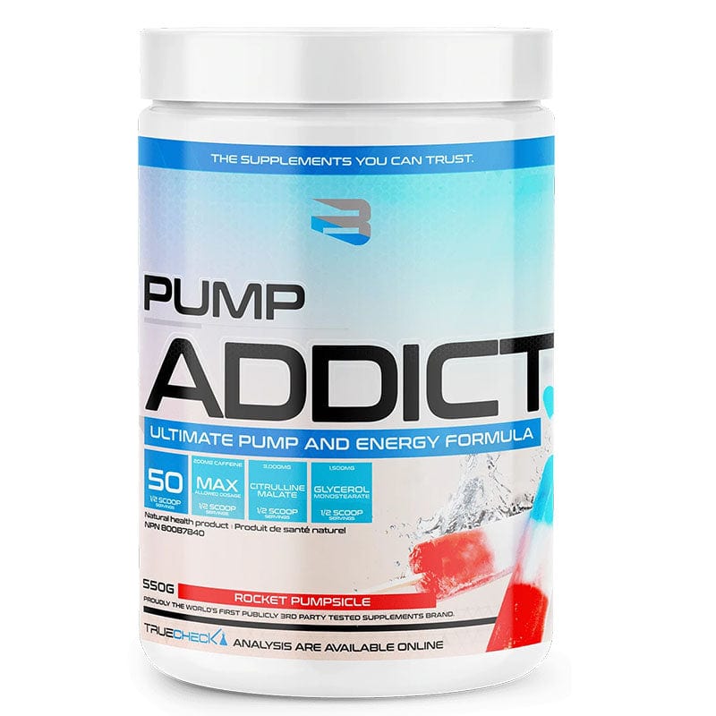 Believe Supplements Pump Addict, 50 servings | Extreme Pump Pre Workout