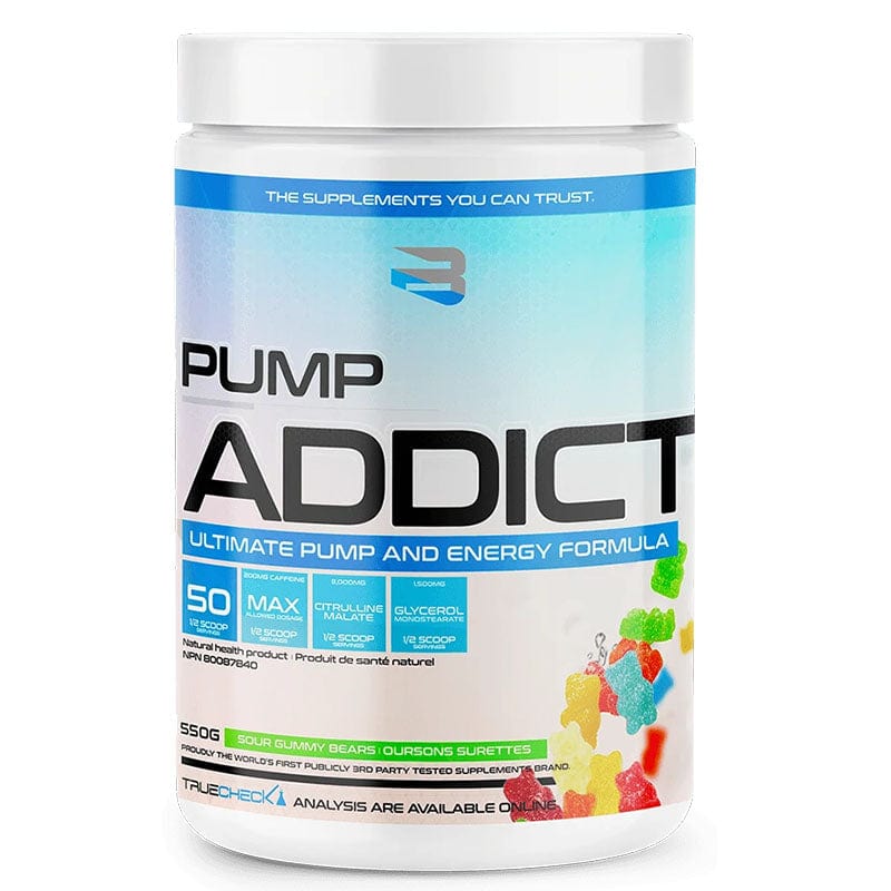 Believe Supplements Pump Addict, 50 servings | Extreme Pump Pre Workout