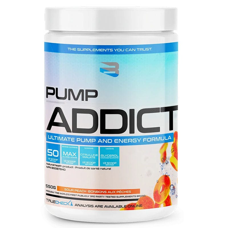 Believe Supplements Pump Addict, 50 servings | Extreme Pump Pre Workout