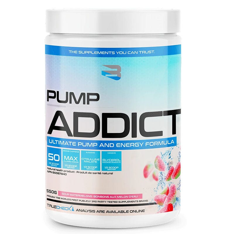 Believe Supplements Pump Addict, 50 servings | Extreme Pump Pre Workout