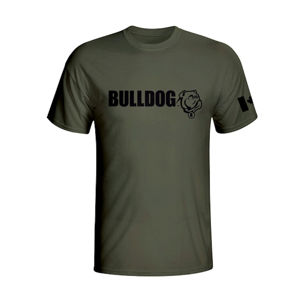 Bulldog Premium T-Shirt (Military Green)