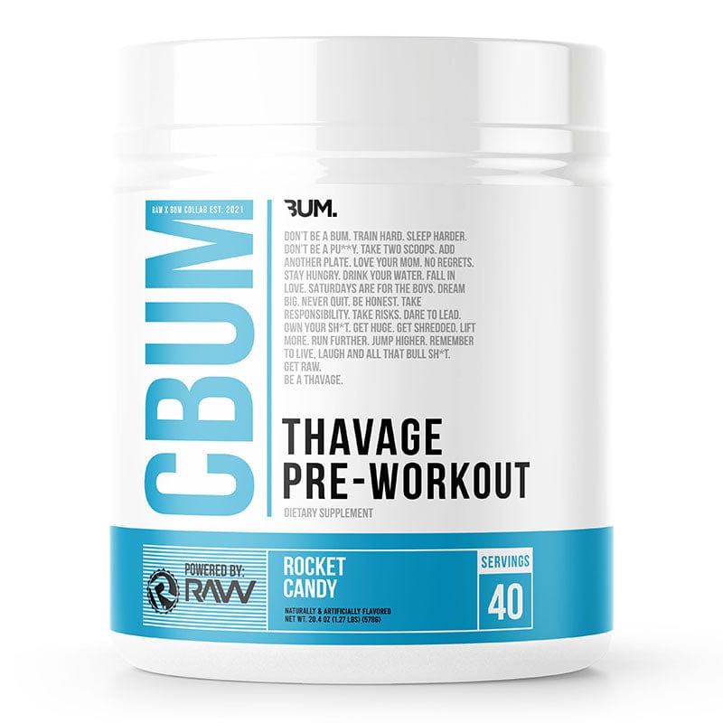 CBUM Thavage Pre Workout | RAW x CBUM COLLAB SUPPLEMENTS