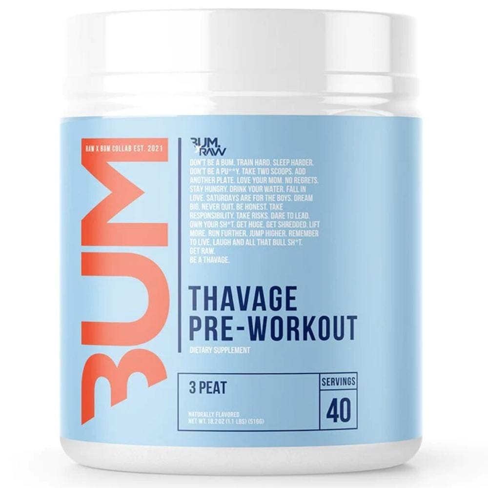 CBUM Thavage Pre Workout | RAW x CBUM COLLAB SUPPLEMENTS