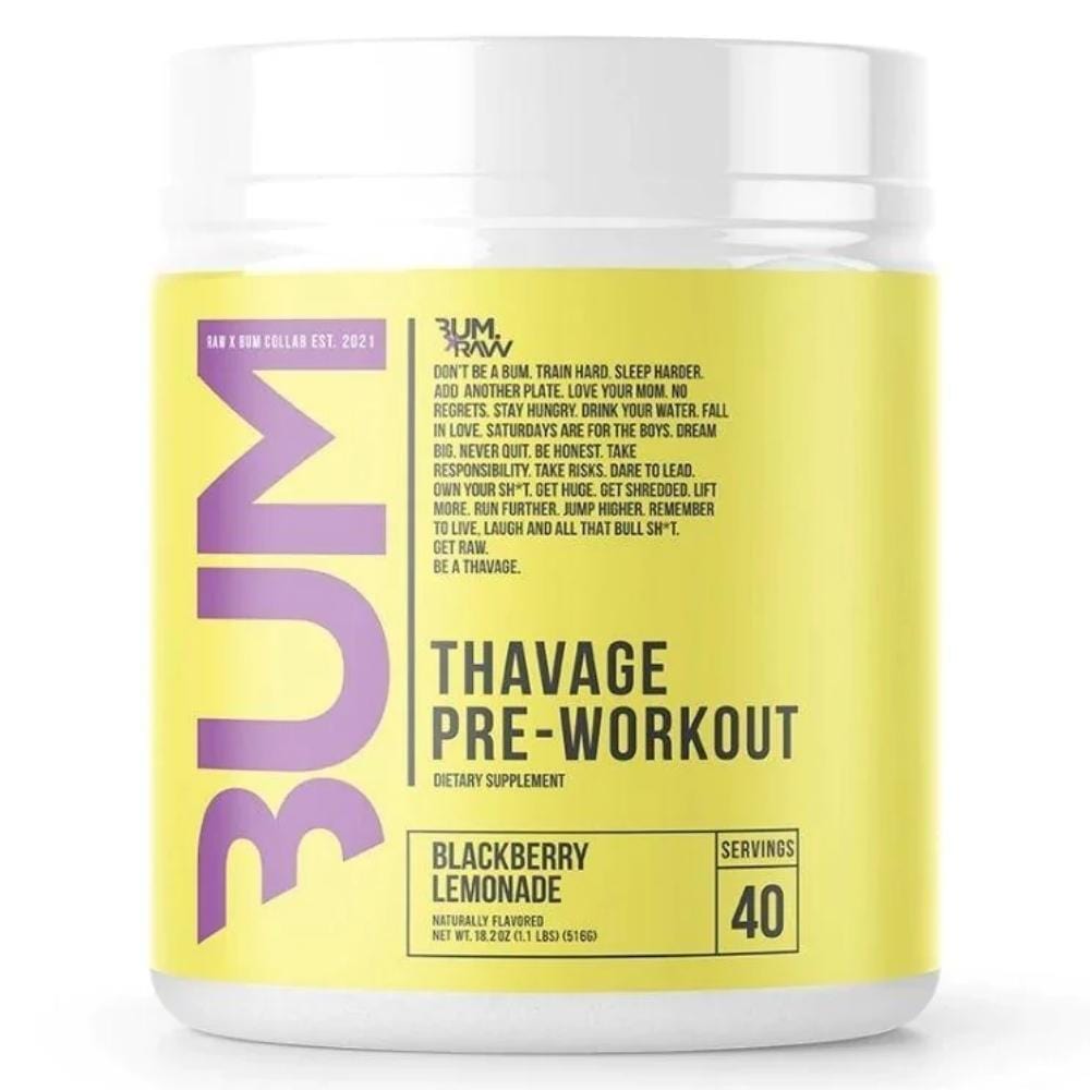 CBUM Thavage Pre Workout | RAW x CBUM COLLAB SUPPLEMENTS