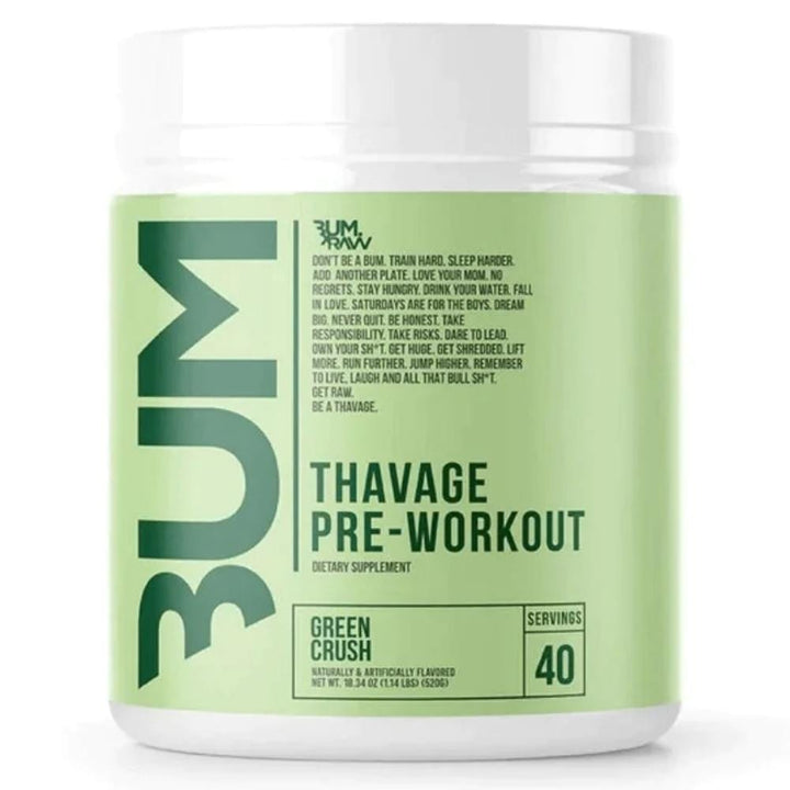CBUM Thavage Pre Workout | RAW x CBUM COLLAB SUPPLEMENTS