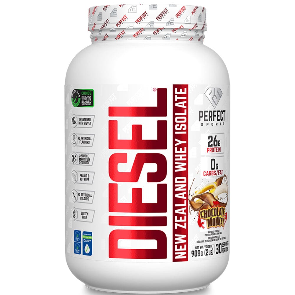 Perfect Diesel Protein 2lbs | Grass Fed New Zealand Whey Isolate Protein