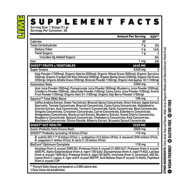 GHOST Greens, 30 servings