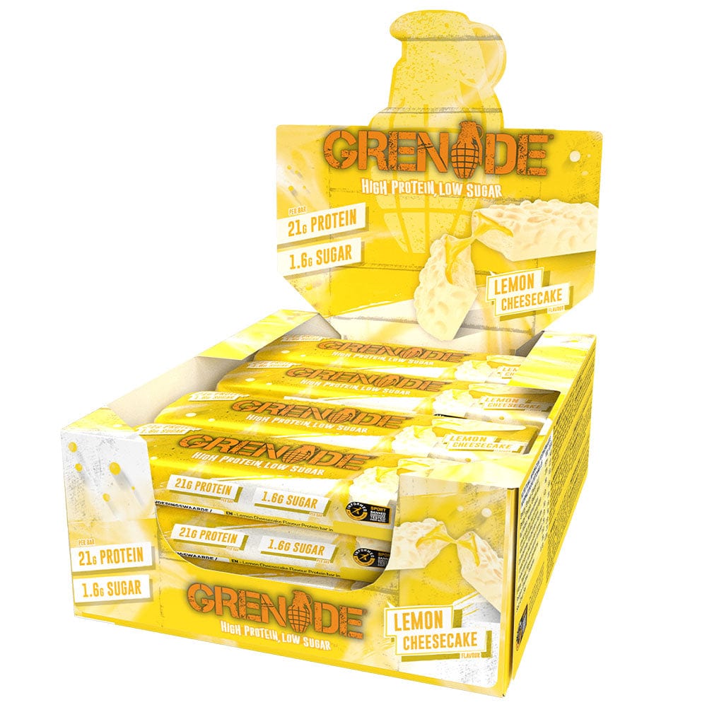 Grenade Protein Bars, 12/box | Best High Protein Bar Supplements