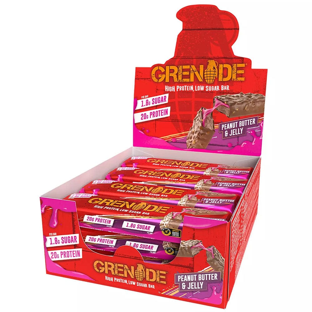 Grenade Protein Bars, 12/box | Best High Protein Bar Supplements