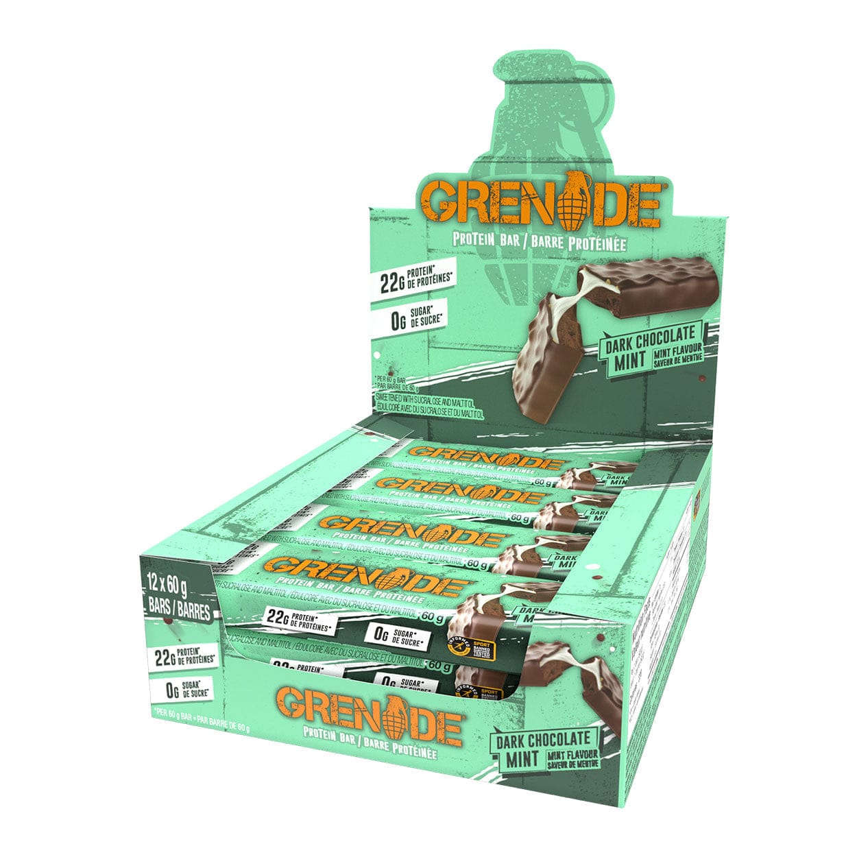 Grenade Protein Bars, 12/box | Best High Protein Bar Supplements
