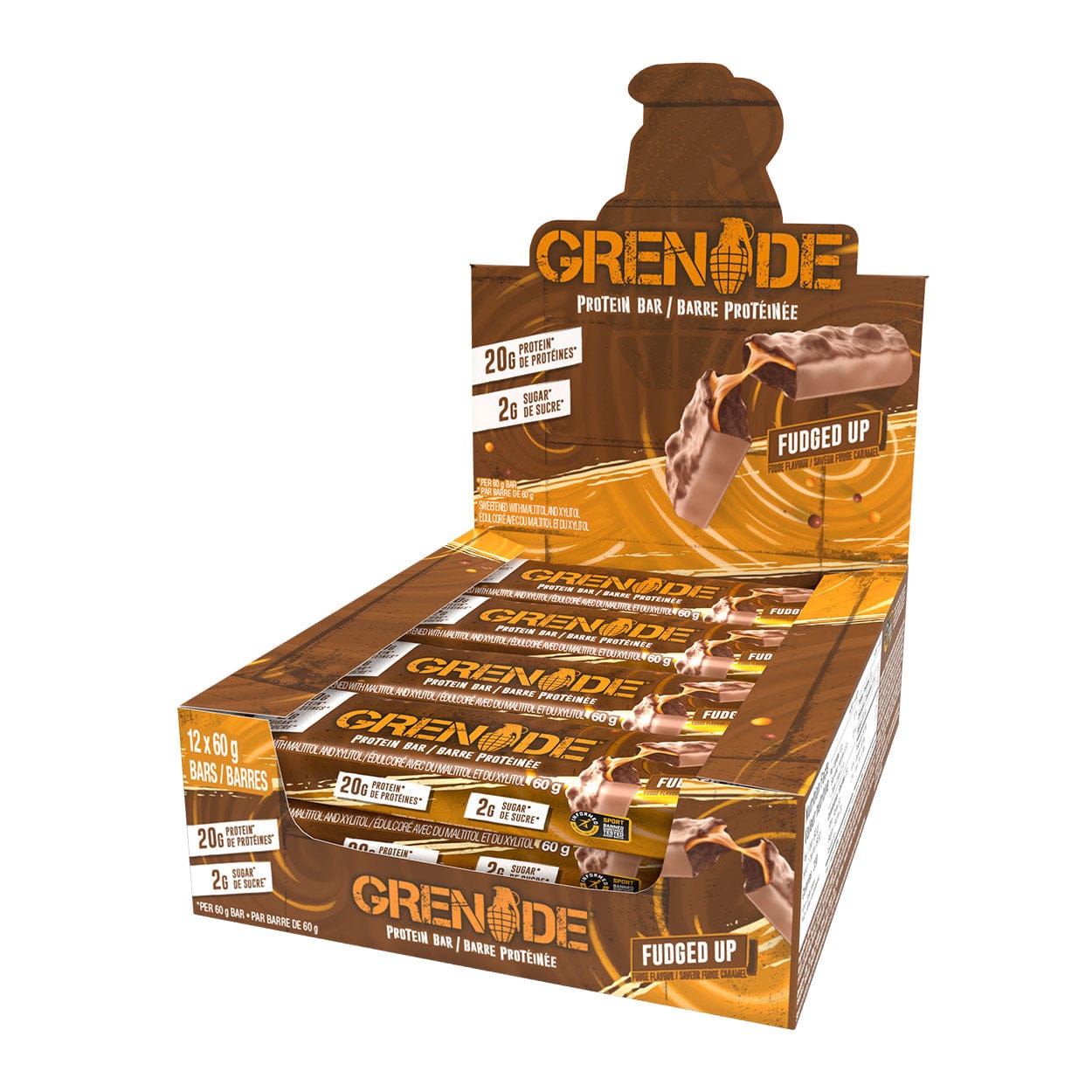 Grenade Protein Bars, 12/box | Best High Protein Bar Supplements