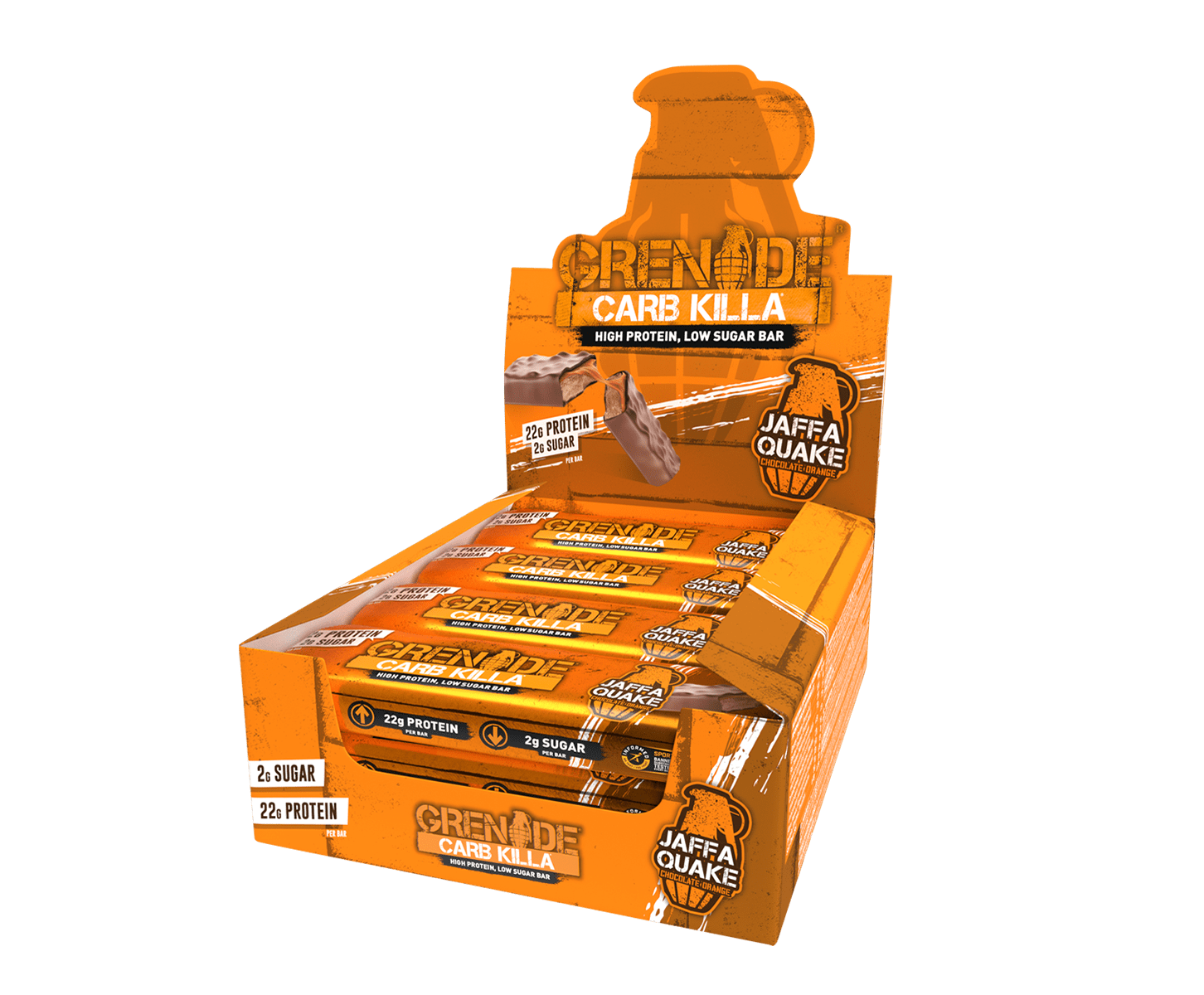 Grenade Protein Bars, 12/box | Best High Protein Bar Supplements