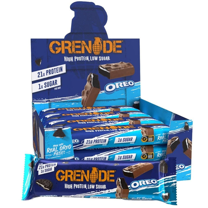 Grenade Protein Bars, 12/box | Best High Protein Bar Supplements