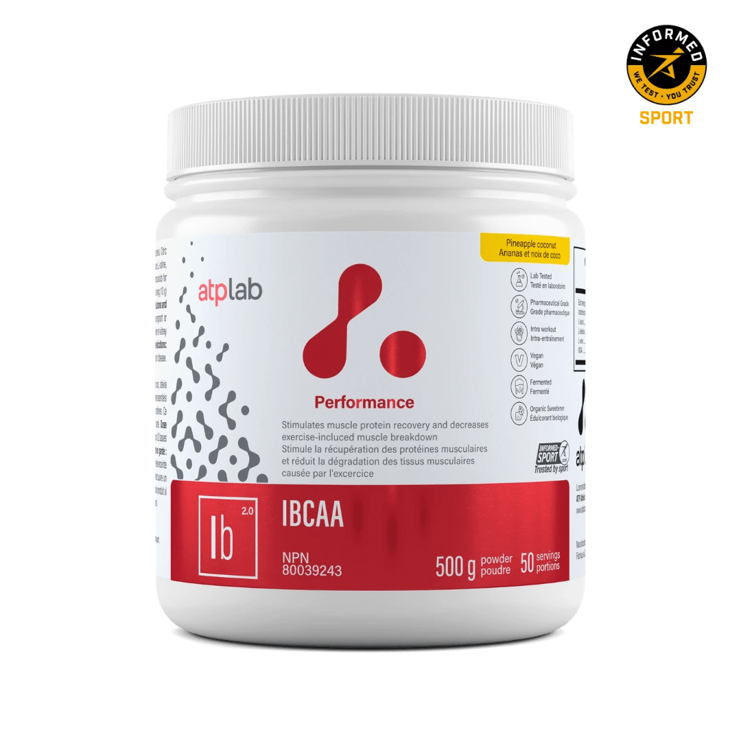 ATP Lab IBCAA 400g | ATP BCAA with Stevia Supplements Canada