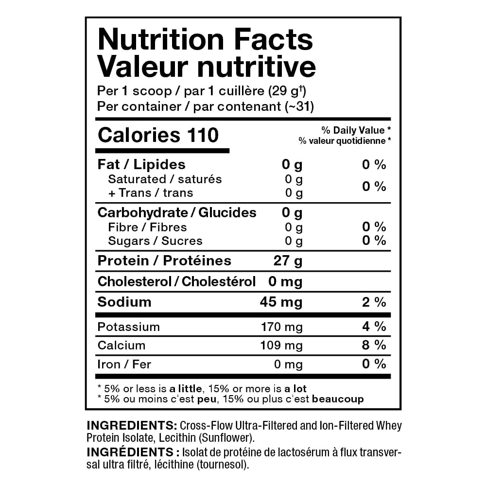 Allmax IsoNatural 2lbs | 100% Natural Whey Protein Isolate