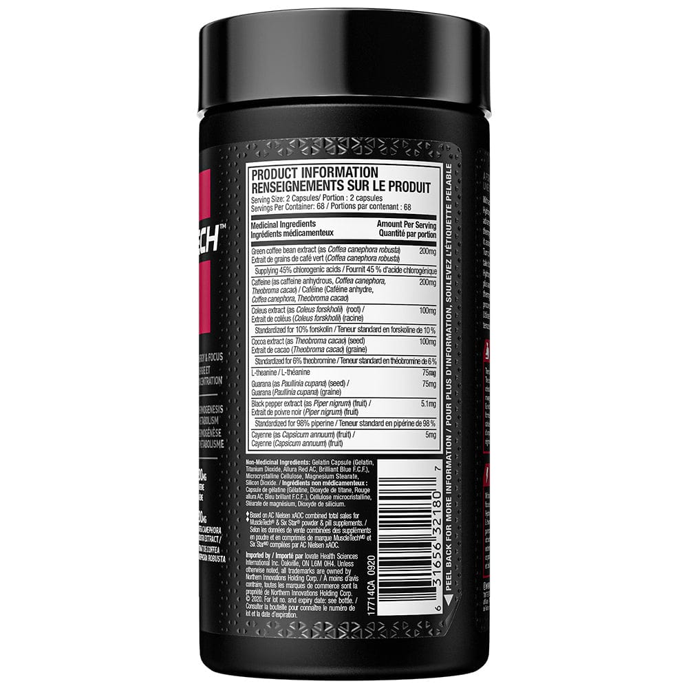 Muscletech Hydroxycut Hardcore Elite 136caps