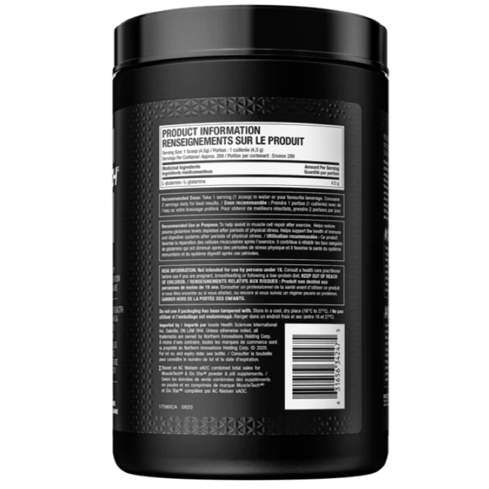 Muscletech Platinum 100% Glutamine 1300g