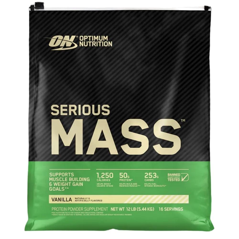 Optimum Serious Mass 12lbs | High Quality Mass Gainer Powder