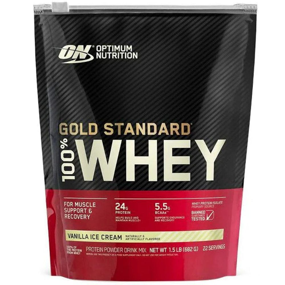 Optimum Gold Standard 100% Whey Protein, 1.5 lbs